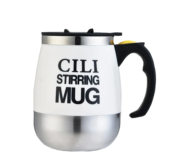 Automatic Self Stirring Magnetic Mug 304 Stainless Steel with LCD Scre