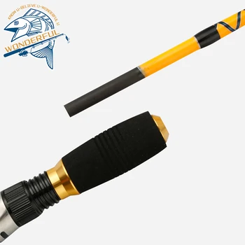 1.55m 1.7m 2 Section Carbon Solid Tip Spinning Casting Offshore Boat Slow Pitch Jigging Fishing Rod – Metal Jig – view 5