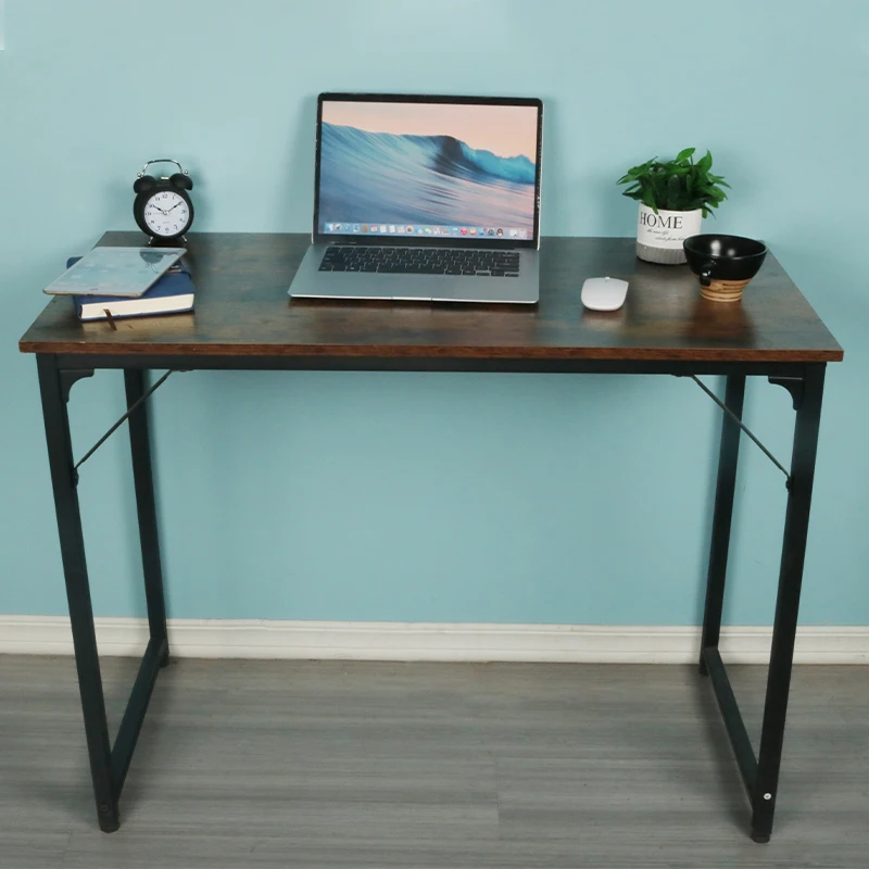 Modern Simple Design Computer Table Solid Wood Computer Desktop Home ...