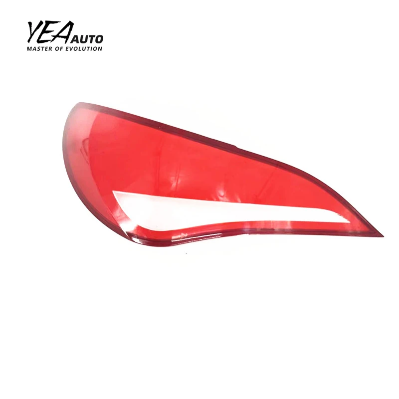 YEA AUTO Car Tail Light Cover Lampshade Cover Lens Lamp for Mercedes Benz CLA Class W117 Taillamp Lens Cover 2013 - 2016