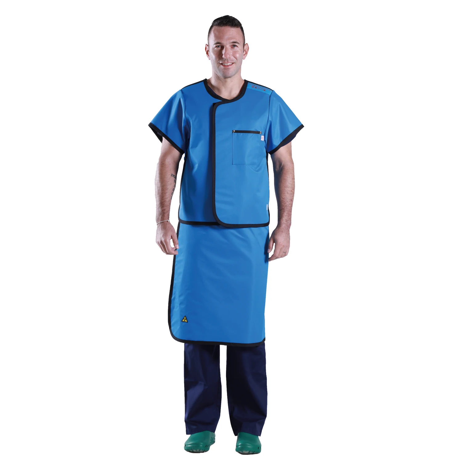 Iso Certificate 0.5mmpb/0.35mmpb Lead Free Vest & Skirt Lead Apron Xray