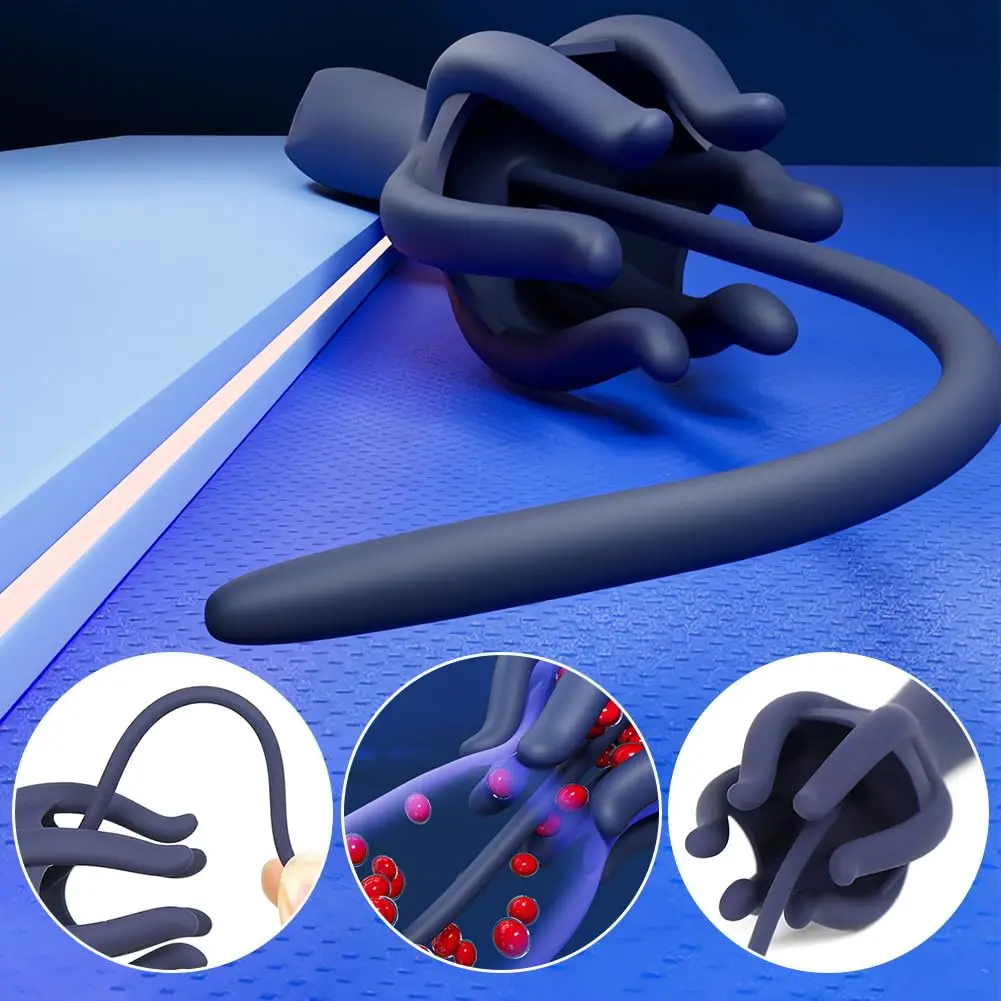 Men Masturbation Toys 30 Vibrating Penis Training Vibrator Male Masturbator With Clamping Pulse Vibration Handhold Glans 6