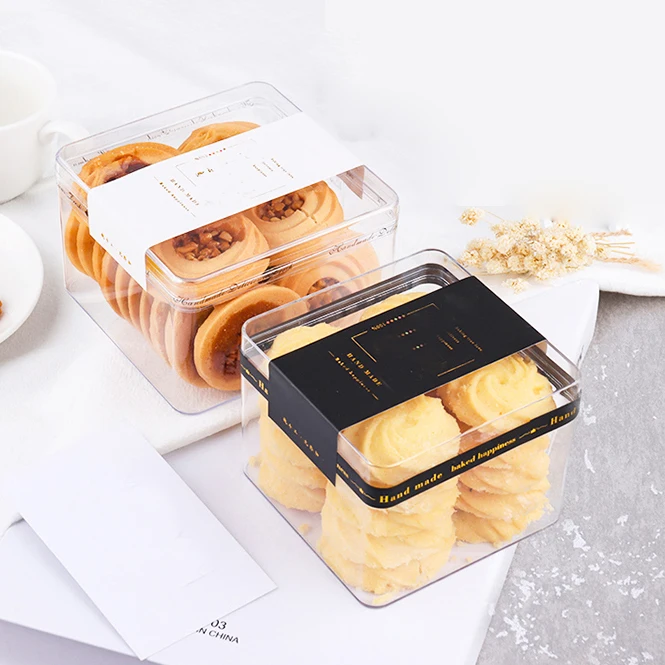 Buy Wholesale China Plastic Disposable Food Container, Clear Plastic Ps Food  Packaging Box For Dessert Bakery Packaging & Plastic Food Container at USD  0.04