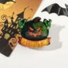 Calabaza feliz de 5,5 cm (verde)