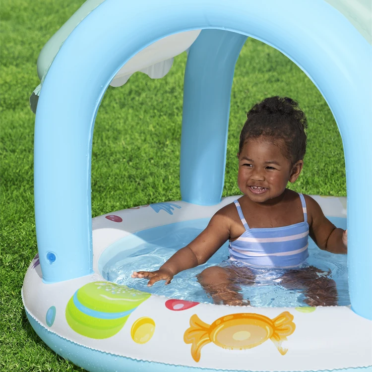 Bestway 52638 Inflatable Kiddie Pool With Canopy