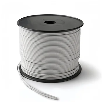 White Color Pvc Parallel Speaker Cable 0.5mm 0.75mm 1.0mm 1.5mm 2.5mm 4mm 6mm Cca for Car Audio HiFi Sound