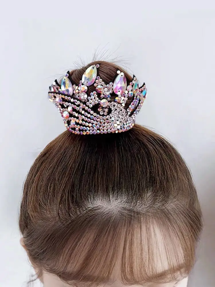 2 Fasce Per Capelli In Plastica Con Strisce Di Cristalli – Pettine Antiscivolo – Accessorio Donna E Ragazza