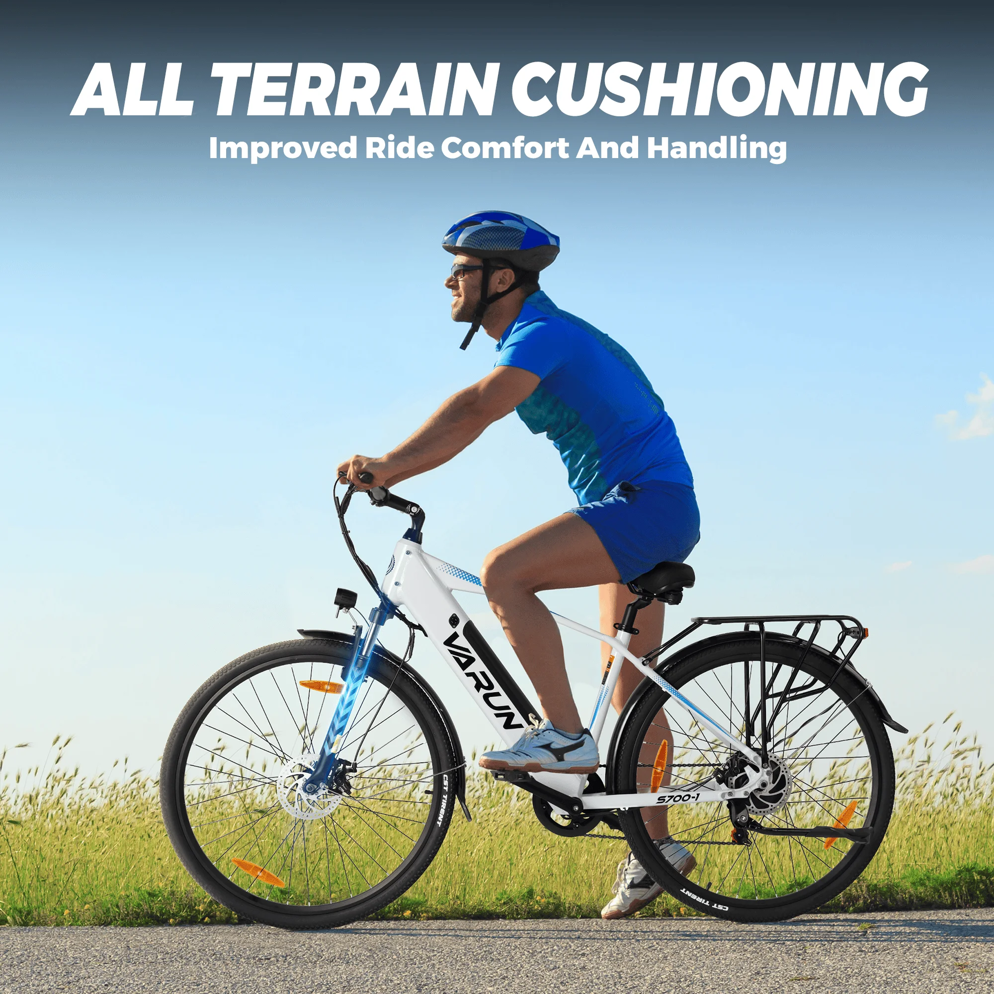 EU Stock S700-1 250W Electric Hybrid Bike 27.5 Inch High Speed 48V Lithium Battery Aluminum Alloy Frame Ebike Electric Bike