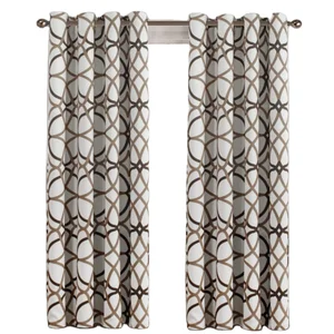 Wholesale Geometric Digital Printing Blackout Curtain Fabric for the Living Room