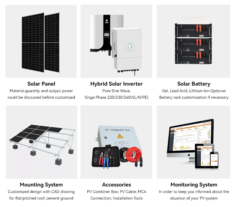 10KW Solar Power System Off Grid Solar System Complete Solar System PV ...