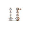 Brass with 18K Rose Gold Plated