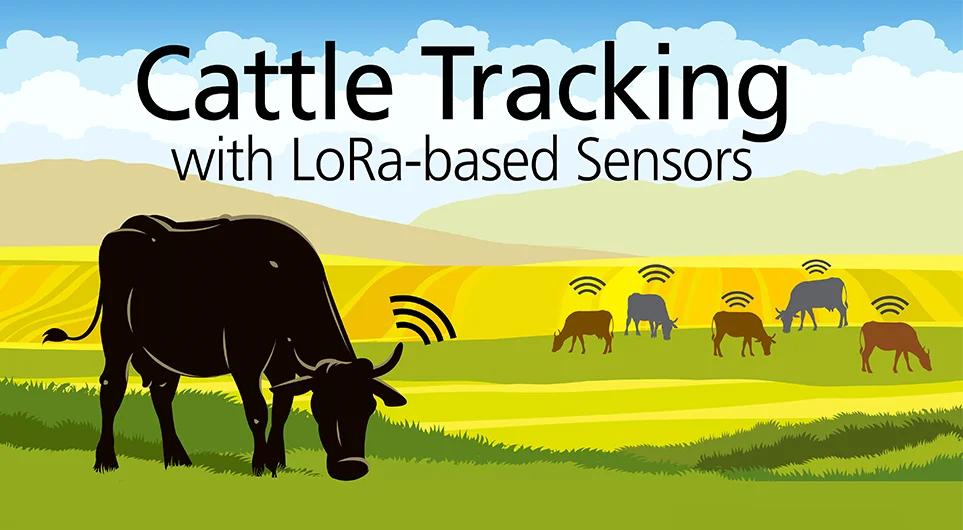 Long Battery Lorawan Iot Cattle Tracking With Gps Tracker For Cow Horse ...