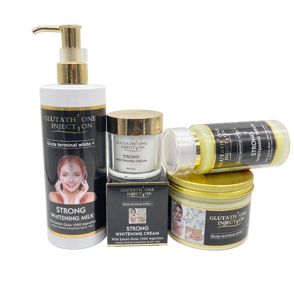 Glutathio Gluta Terminal White+facial For Acne Wrinkles Stretch Marks With High Level Strong Whitening Skincare Set