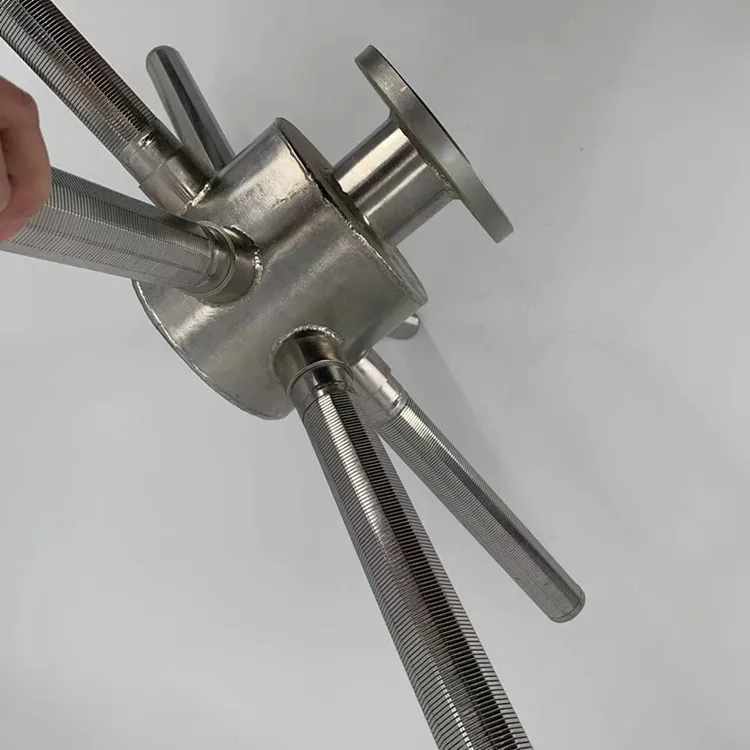 Stainless Steel Wedge Wire Screen Hub And Lateralwater Distributors