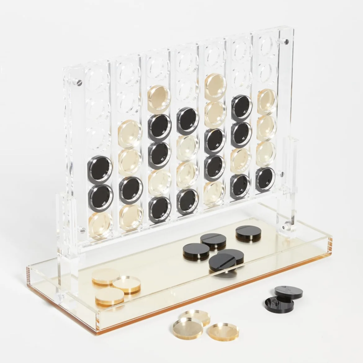 Пользовательский дизайн, акриловая настольная игра, различные цвета, Lucite 4 in a Row Game