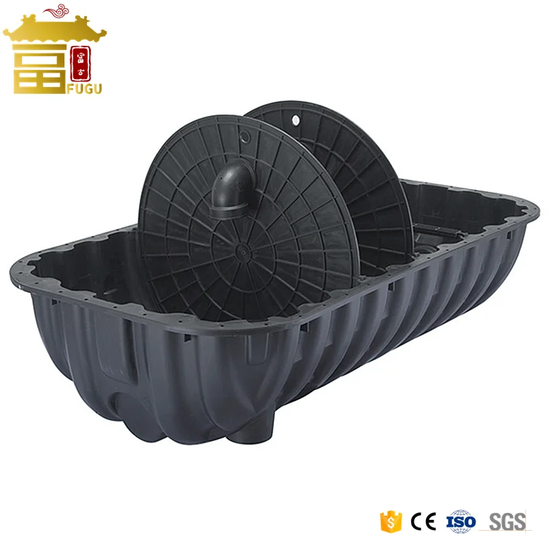 Domestic Biogas Digester Rectangular HDPE Plastic Septic Tank