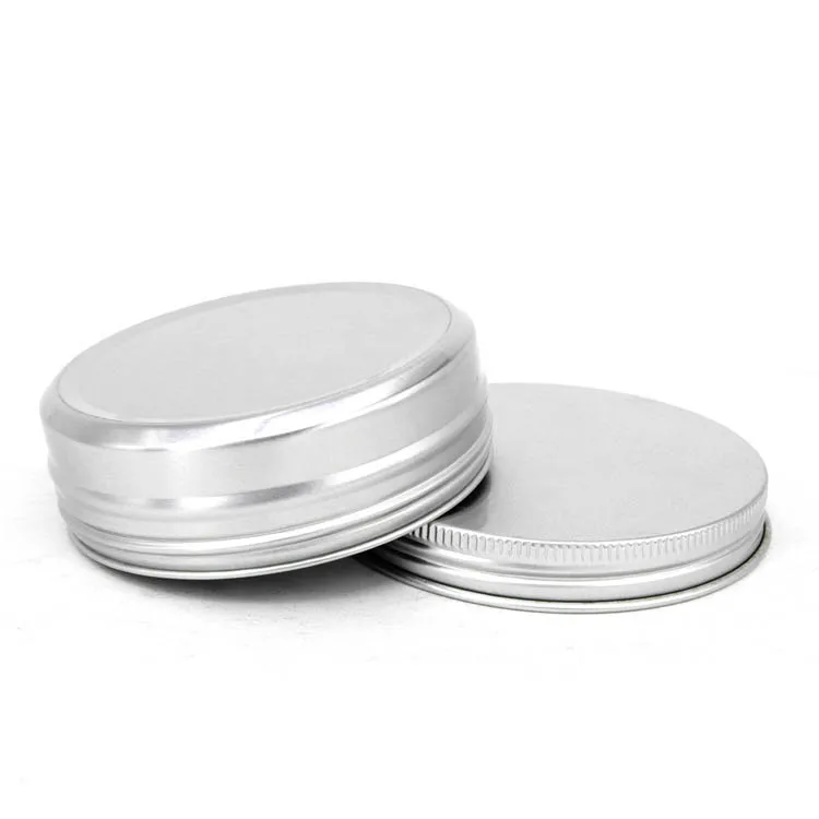 Custom Printed Empty Aluminum Can Custom 100ml Tin Cans Wholesale Storage Wax Aluminum Jars Large Round Metal Tins