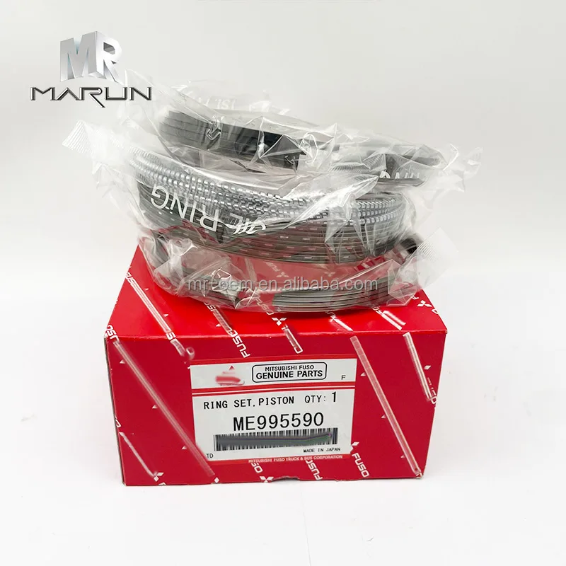High Quality Original Brand Construction ME995590 Piston Ring for Mitsubishi 4M50 Diesel Engine Excavator
