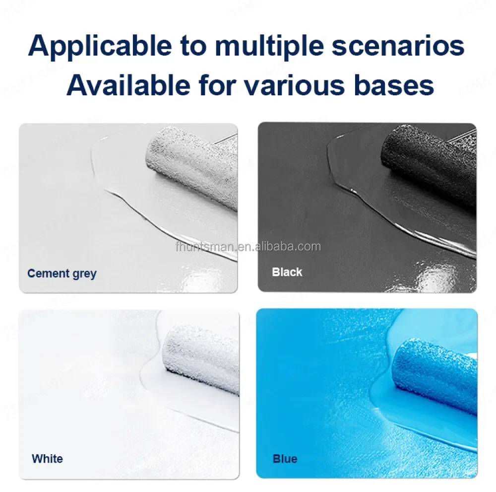 Liquid Waterproof Paint Silicone Rubber Roof Waterproof Spray Coating