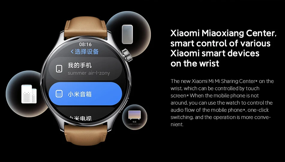 New Mi Watch S1 Pro Smart Watch 1.47'' AMOLED Screen Blood Oxygen Monitor Hear Rate Measure Smartwatch 14 Days Battery Life GPS