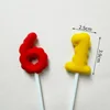 Gomma morbida-rosso e giallo 61