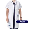 Men White Short Sleeve