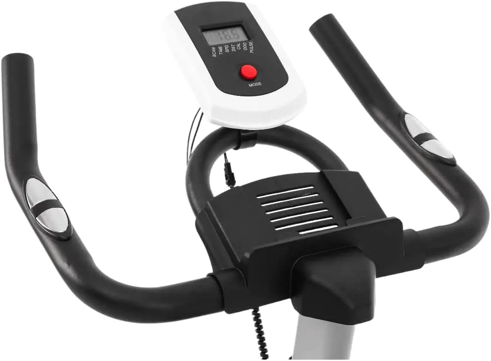 China Steel Large LCD Display Gym Bicycle Stationary Exercise Spin Bike for Fitness
