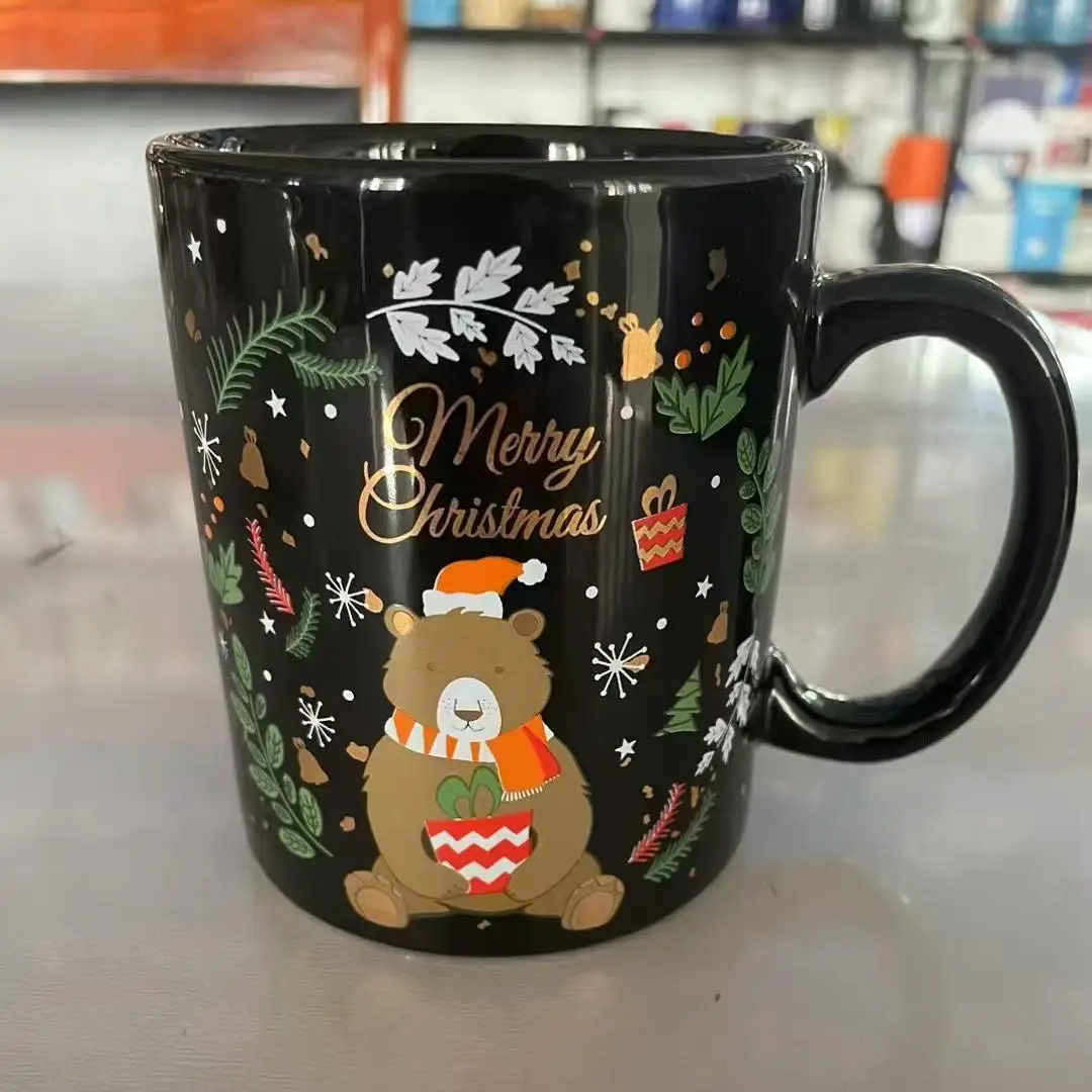 Mug Manufacturer Personalized Christmas Custom Logo 11oz 15oz Porcelain  Plain White Black Coffee Mug Ceramic Mug Coffee| Alibaba.com