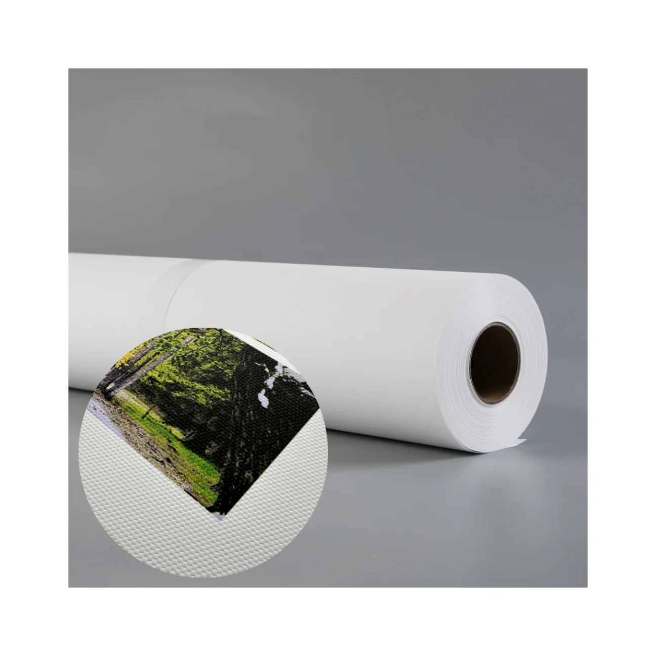 240gsm 260gsm 280gsm полиэфирный холст рулон струйный пустой художественный водонепроницаемый матовый холст рулон для печати холст рулон