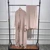 Hijab in chiffon kaki