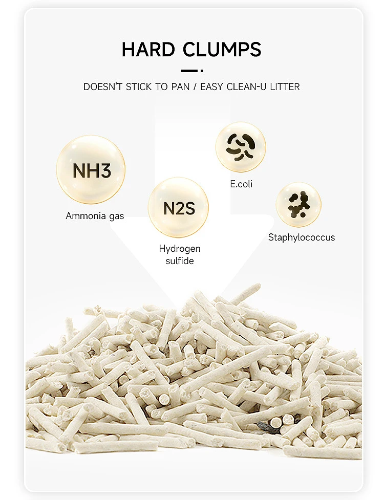 Pet Original Tofu Cat Litter 6l Flushable Toilet Cat Litter Quickly