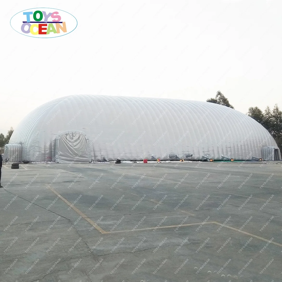 Huge Outdoor Inflatable Soccer Air Dome For Sport Event Storage Shelter