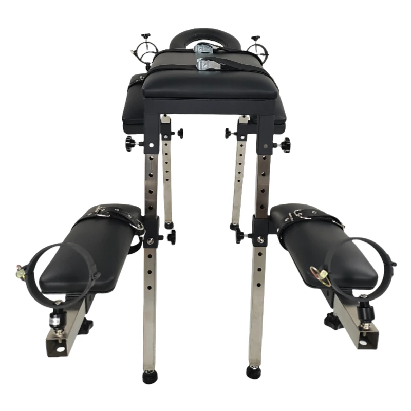 High-end Spanking Chair Position Assistance Restraint Stool Adult Sex Bondage BDSM Furniture Chair with Wrist Cuffs Sm Products