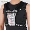 Negro rojo ig - talla única