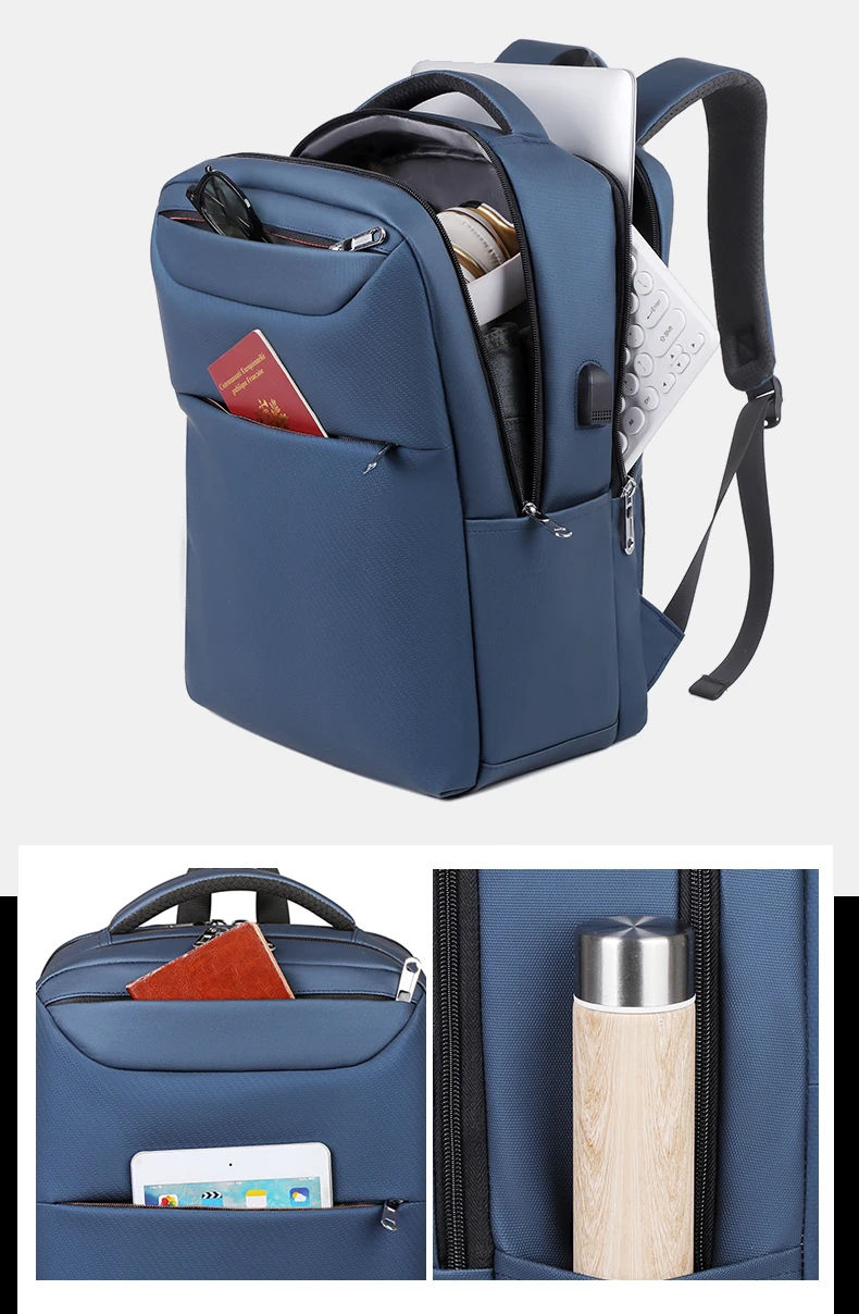 Remoid New Waterproof Business Laptop Backpack Women Travel Anti Theft ...