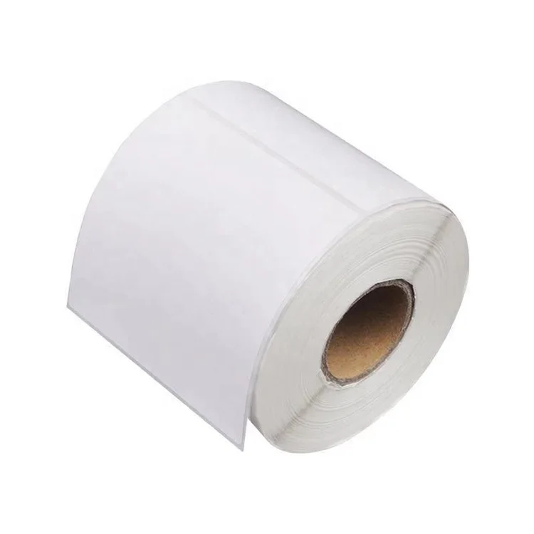Three-Proof Thermal Printing Paper Self-Adhesive Sticker Blank Label Paper Custom Thermal Printing Paper