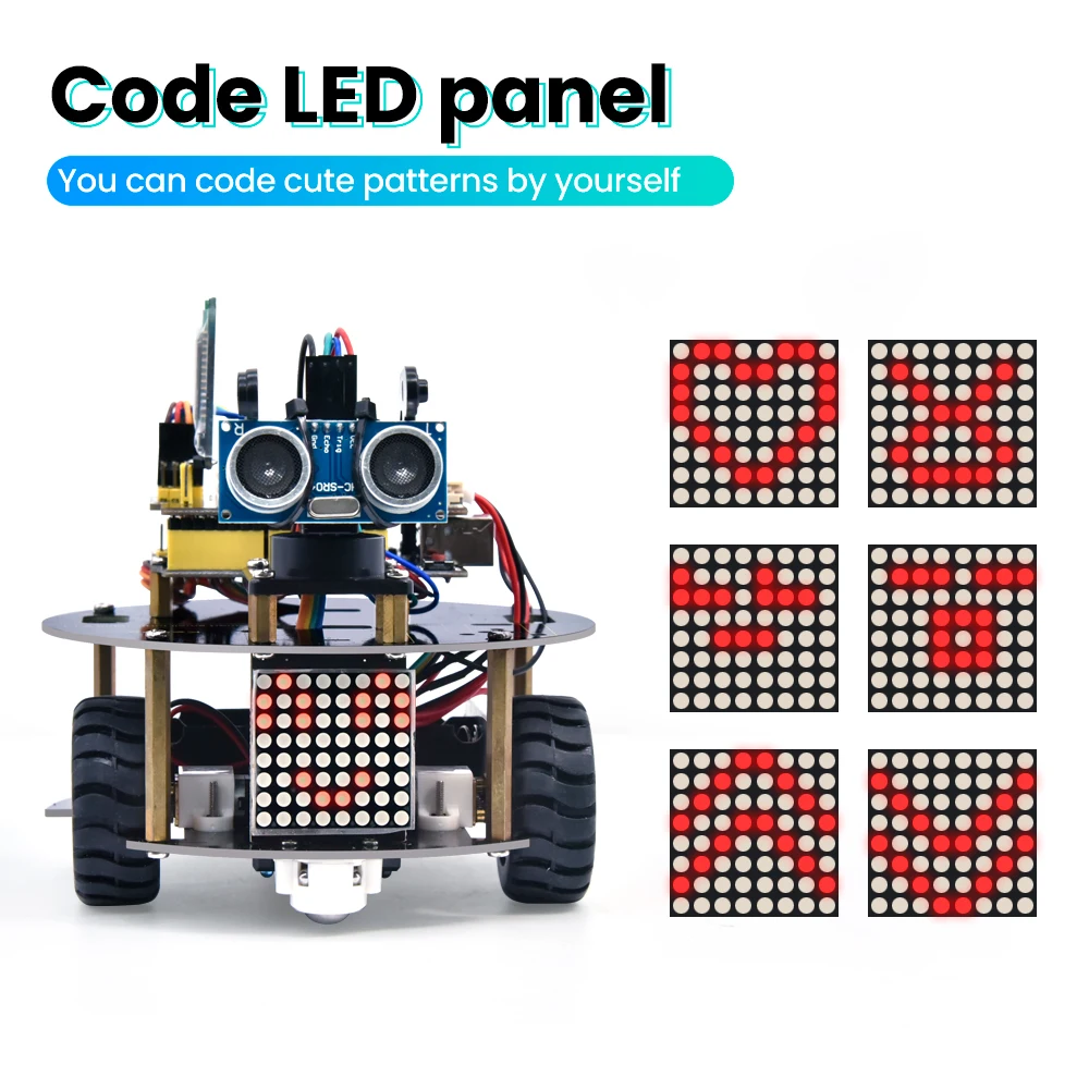 OEM/ODM Keyestudio Smart Little Turtle Robot V3.0 Robot Car Kit for Arduino Educational Programming Robot