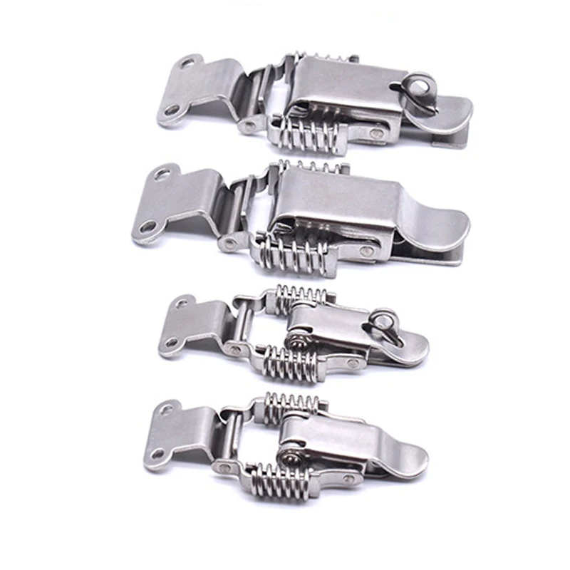 Аппаратное оборудование из нержавеющей стали утолщенный замок защелка двойная пружинная уплотнительная коробка металлическая пряжка замок