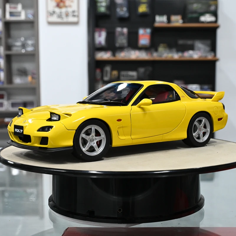 POLAR MASTER 1/18 Mazda RX7 Simulation Alloy Diecast Car Model Toy