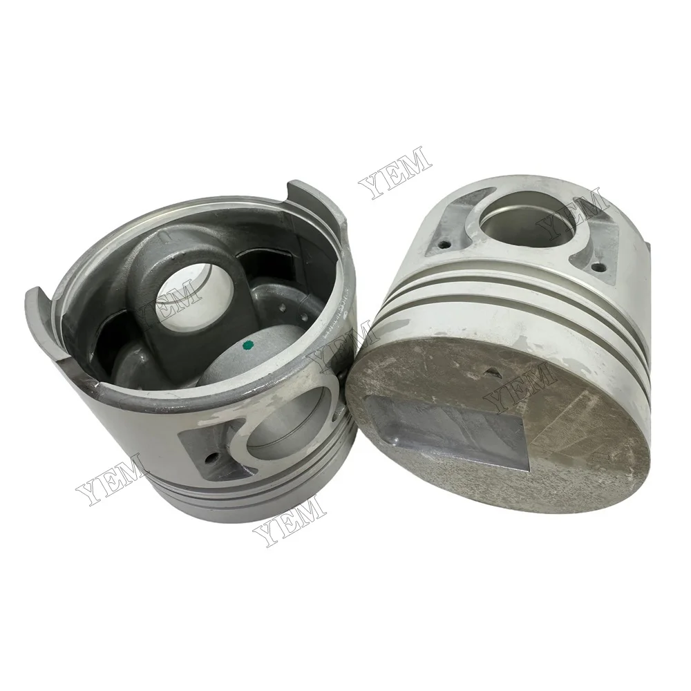 S3Q Piston + Piston Rings + Liner Overhaul Rebuild Kit for Mitsubishi S3Q2 Engine 4