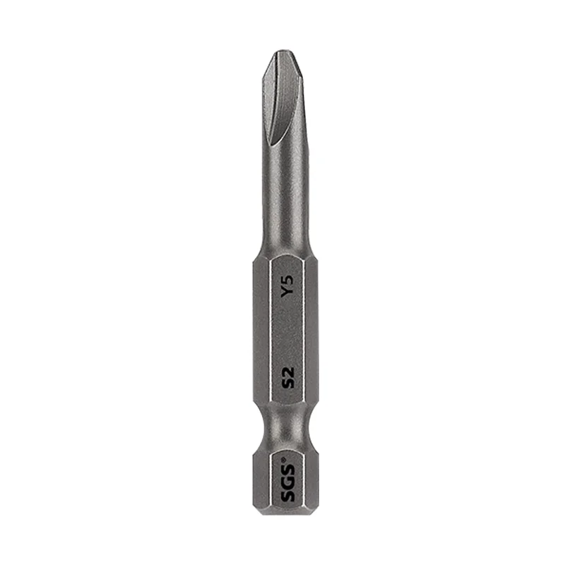 MOYOTEC Factory Direct 6.35mm Strong Magnetic S2 Material 50mm Single Head Y Shape Industrial Screwd