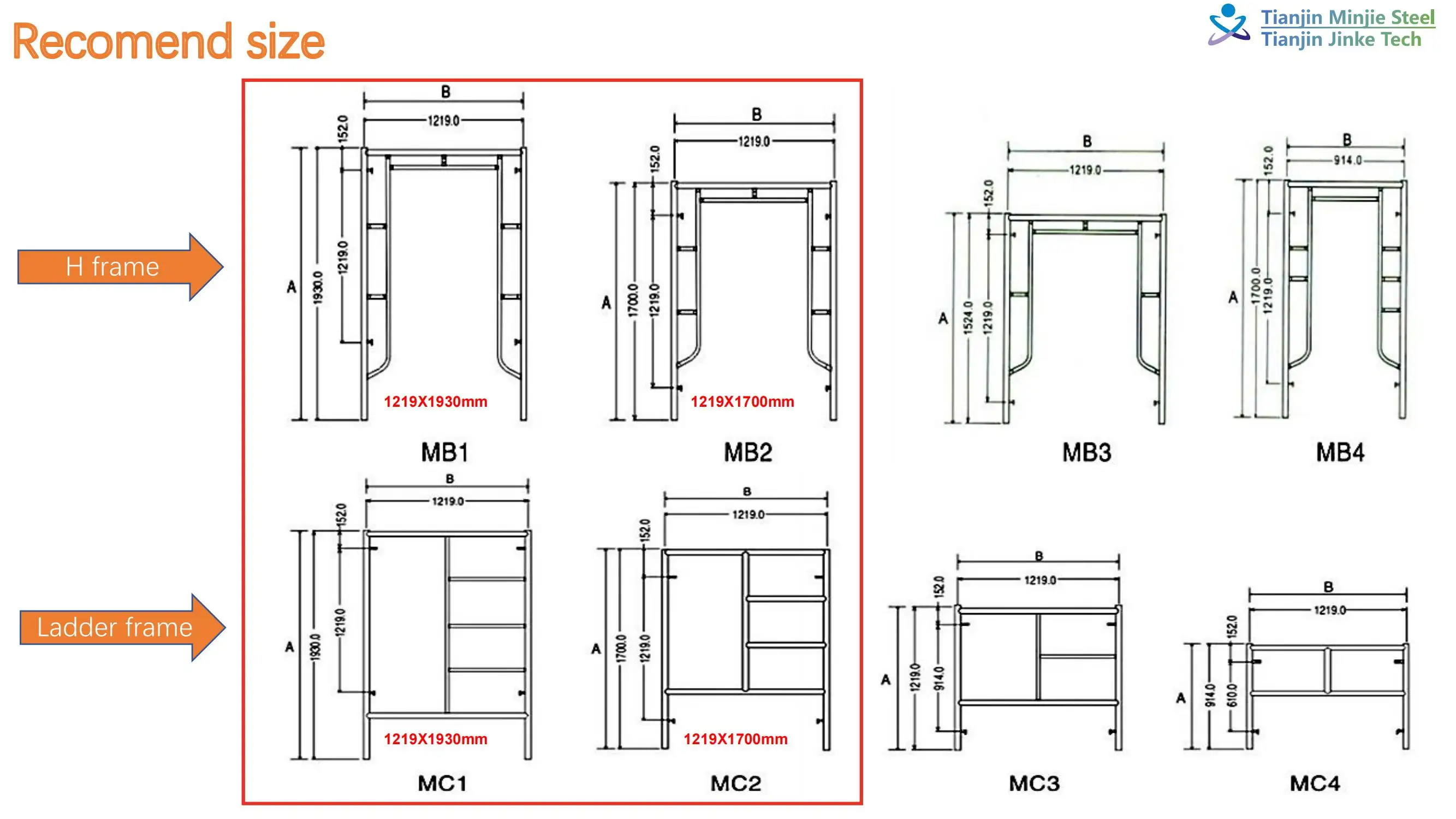 product tianjin jinke h frame scaffolding system parts h frame scaffolding load capacity construction scaffoldings-4
