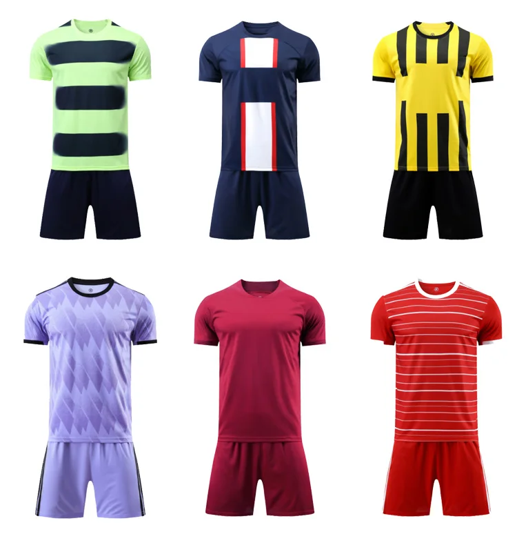 Wholesale New Design Jersey Football Soccer Hot Selling Adult Team