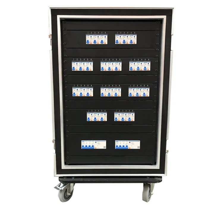 Factory Price 32 Channels Power Distribution Box with 19pin Socapex and 32 Amp 3 Phase Output Light Power Distro