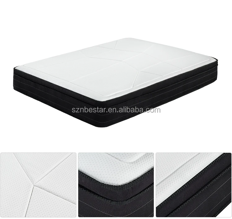 Fast Customizing Pocket Spring Mattresses Bed Hotel Hybrid Matress Rolled Up In A Box Buy 5