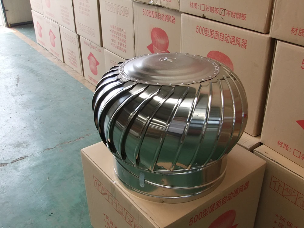 Ventilation Wind-driven Exhaust Fan, Stainless, Steel, Roof - detail 22
