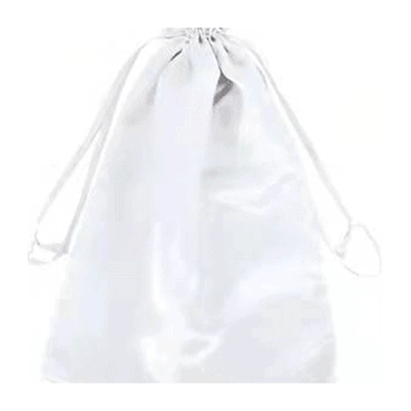 Роскошная плотная шелковая атласная сумка Pandasew ювелирная на шнурке с логотипом заказ