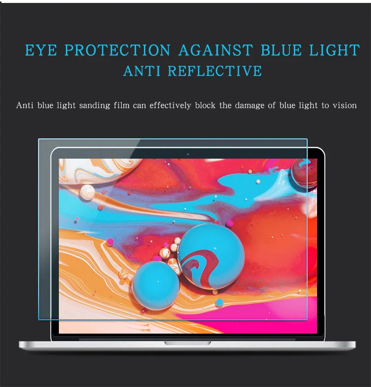Anti Blue Ray Screen Protector For 16:9 Laptop 15.6'' 14.6'' 13.3'' 17.3'' Anti Blue Light Filter