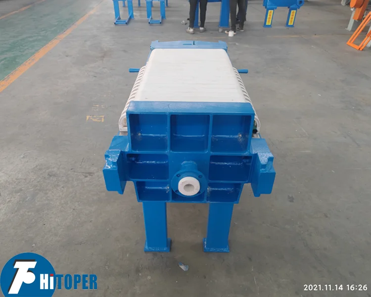 Small Manual Filter Press of Screw Press Sludge Dewatering