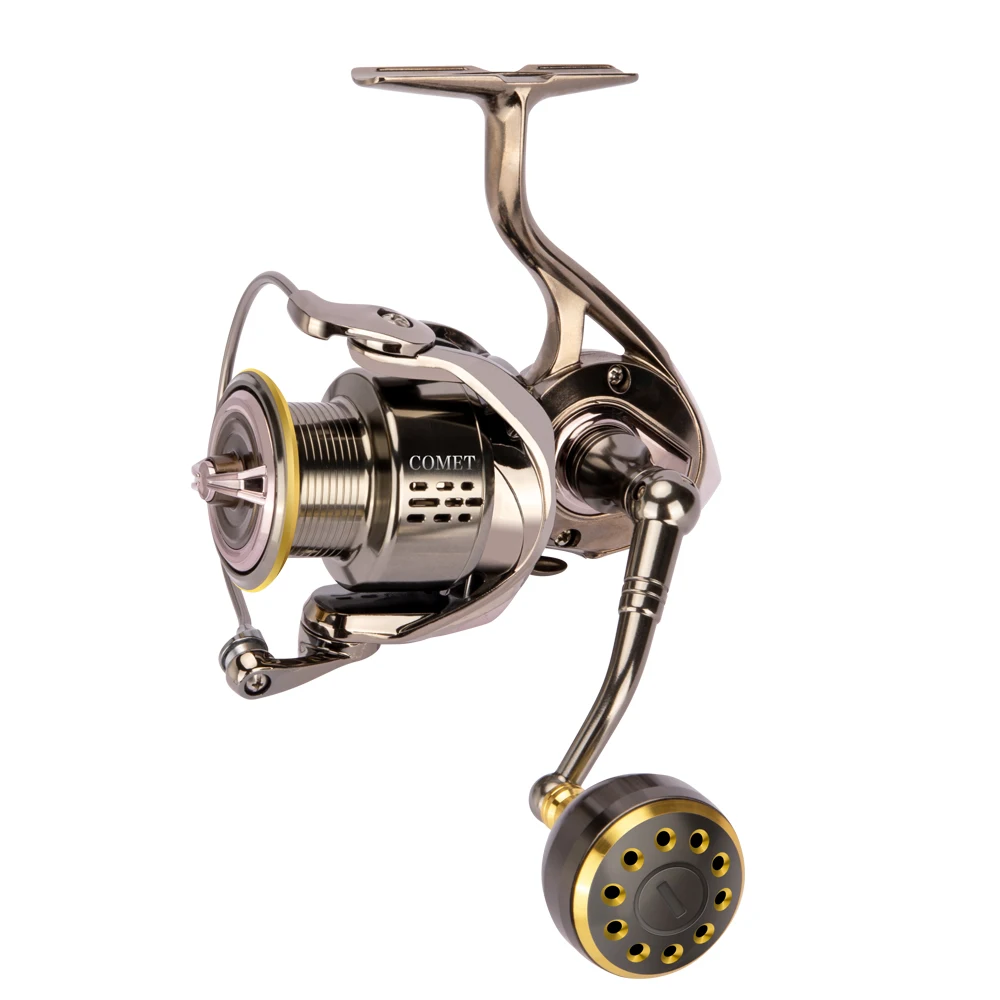 HONOREAL COMET 5.2:1 9+1BB 1000-4000 Saltwater Ocean Beach Fishing Perch Trout Seabass Spinning Fishing Reels HONOREAL COMET 5.2:1 9+1BB 1000-4000 Saltwater Ocean Beach Fishing Perch Trout Seabass Spinning Fishing Reels